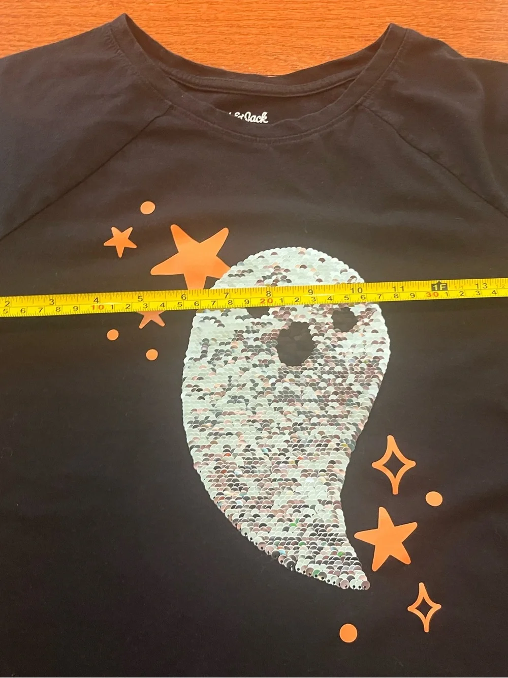 Girls Cat&Jack Halloween Reversible Sequin Shirt 14/16